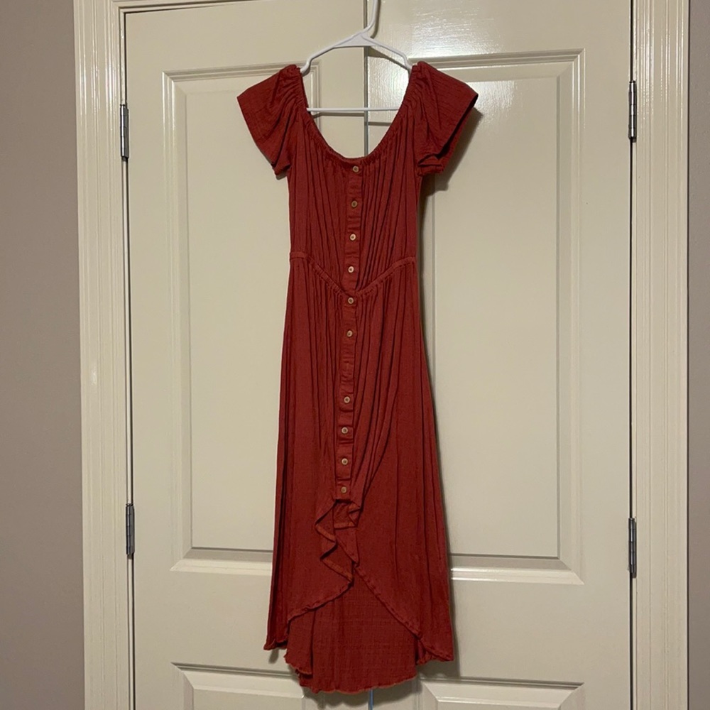 Anama semi- high/low dress!